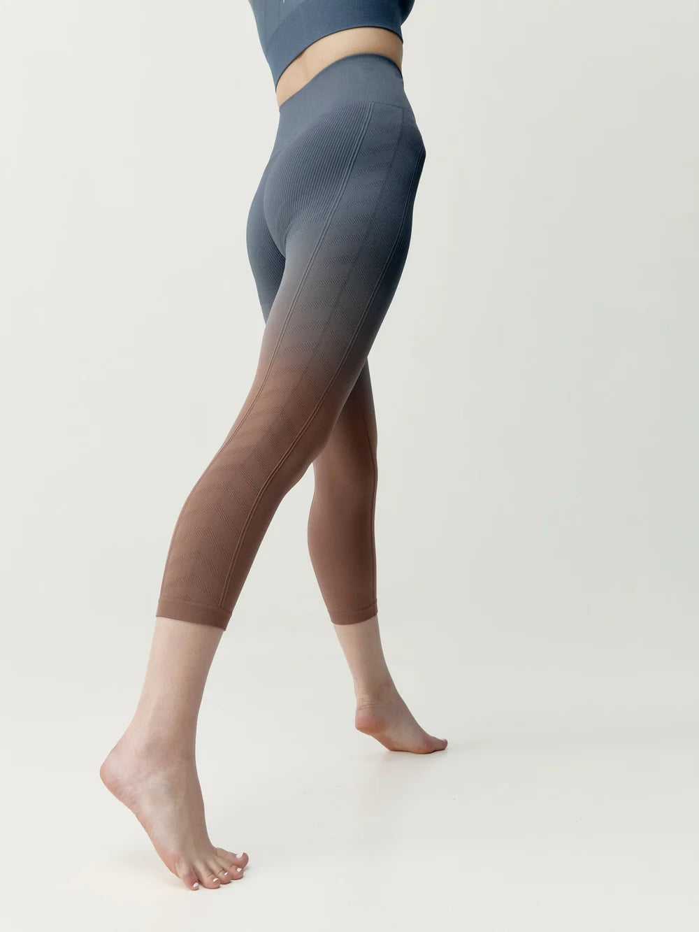 Legging Dione Azul/Bronce