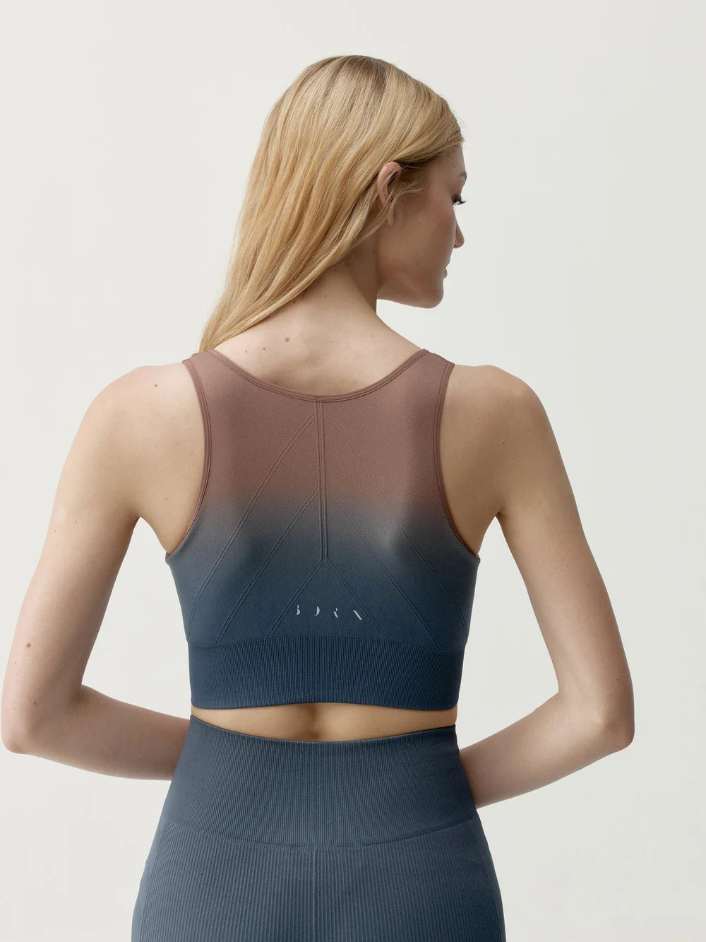 Top Dione Azul/Bronce