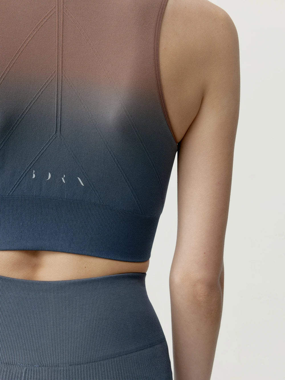 Top Dione Azul/Bronce