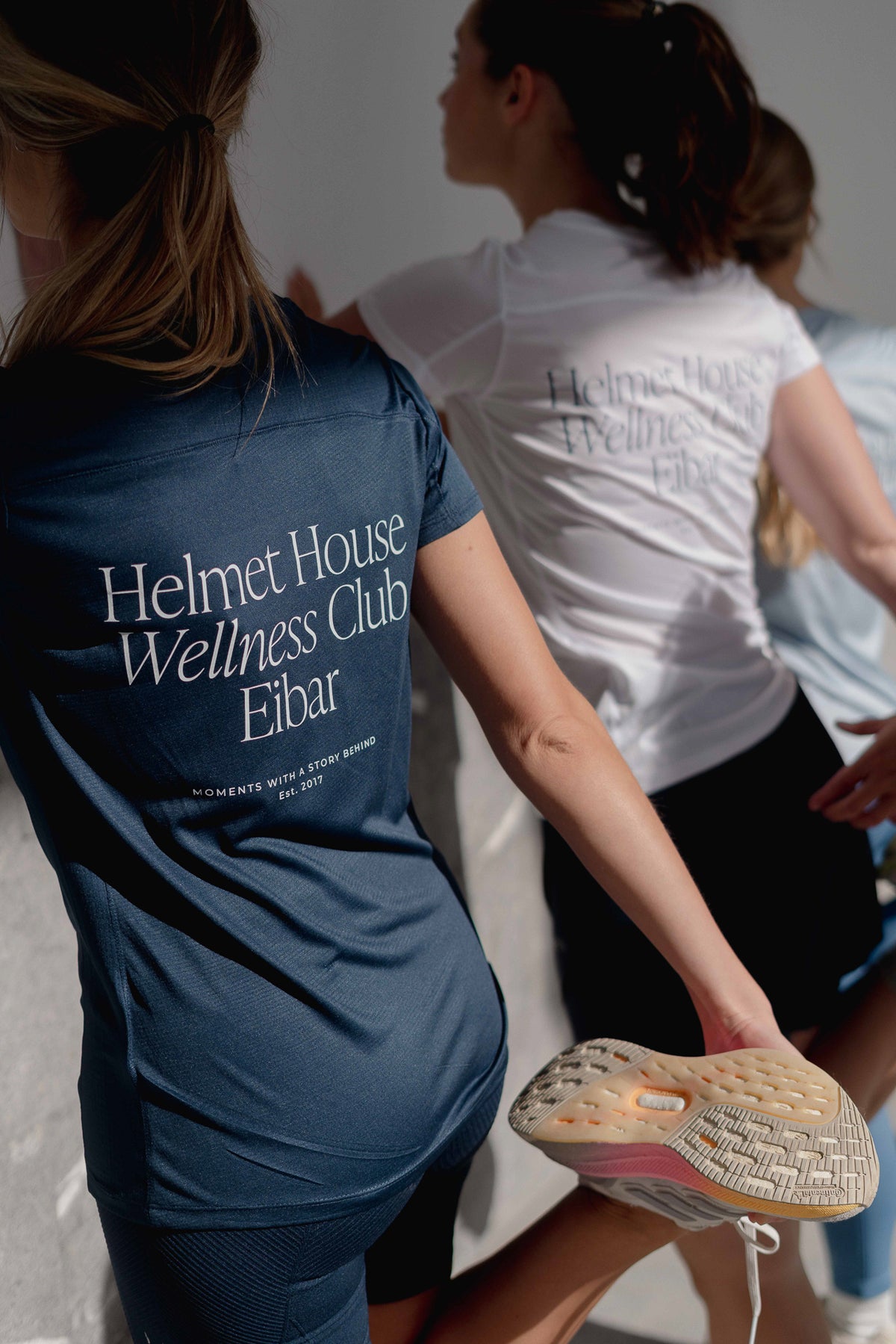 Camiseta Wellness Helmet Marino