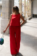 Top Wesca Rojo
