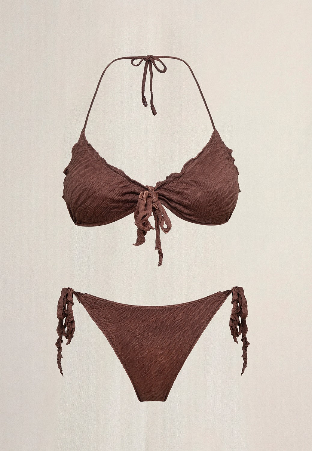 Bikini Triangular Lazo Shell