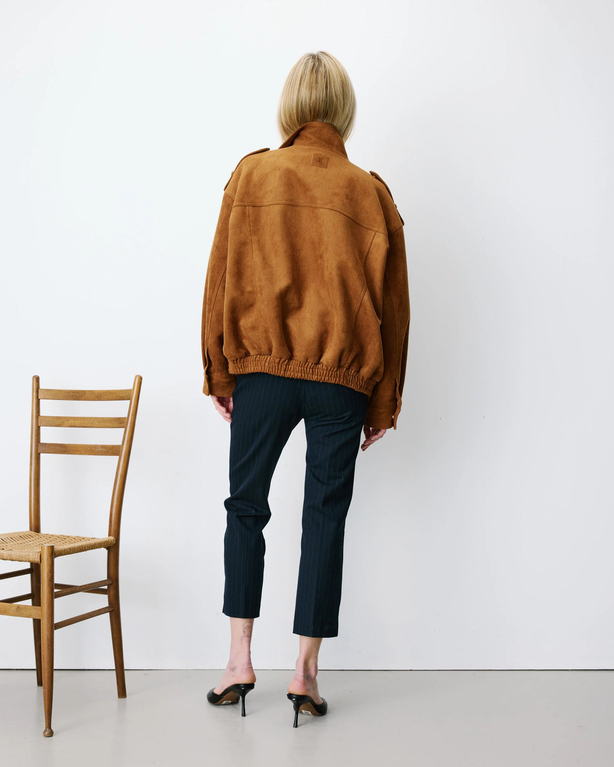 Chaqueta Oversized Arielle Camel