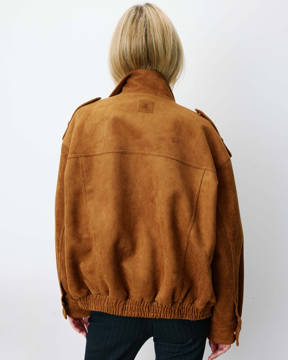 Chaqueta Oversized Arielle Camel