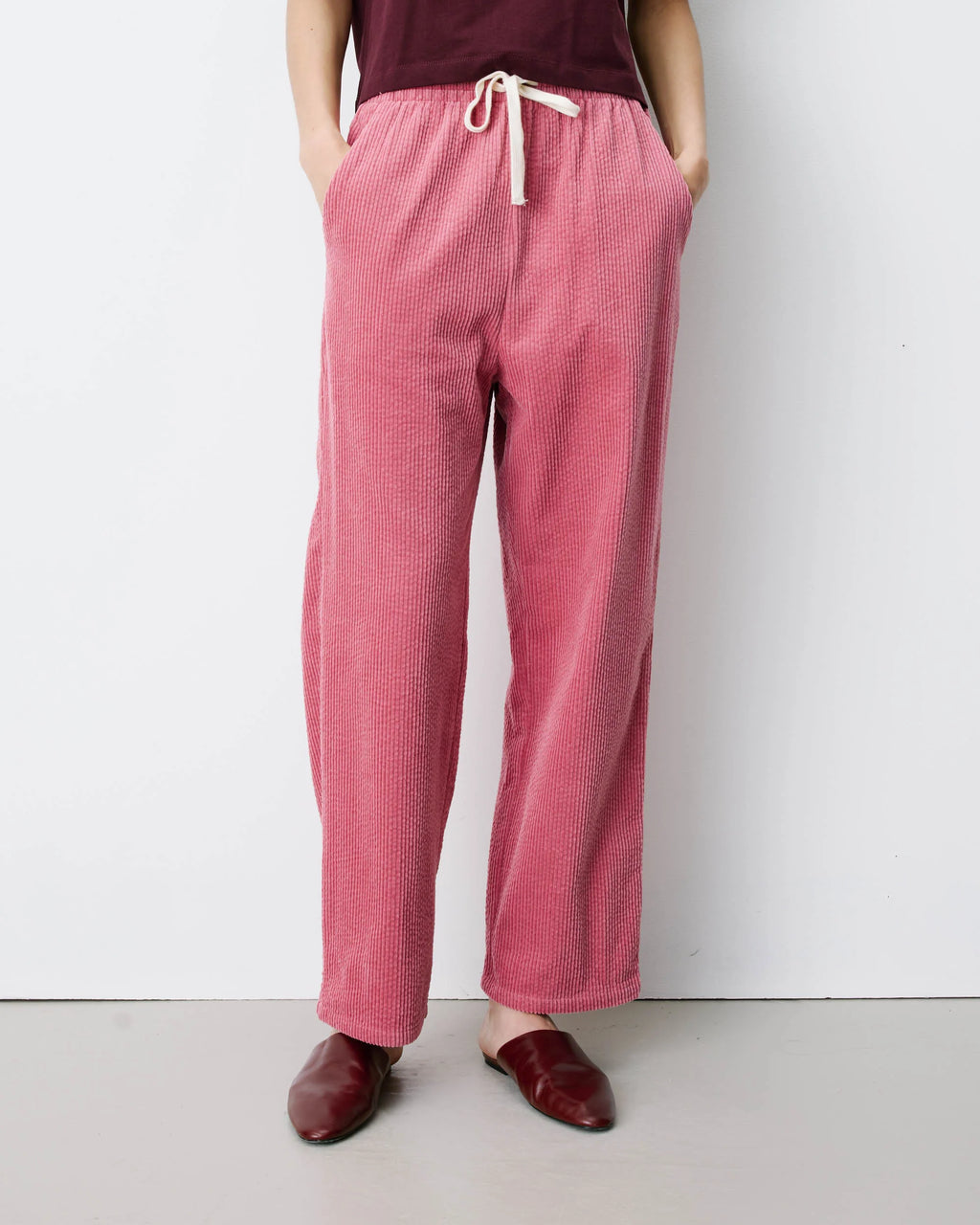 Pantalón Pana Liberty Rosa
