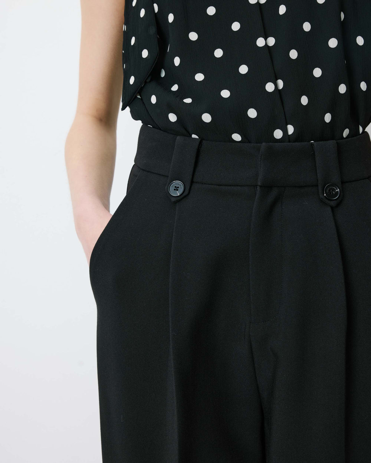 Pantalón Traje Negro Nilay