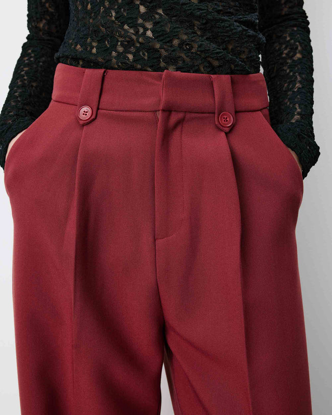 Pantalón Traje Terracota Nilay