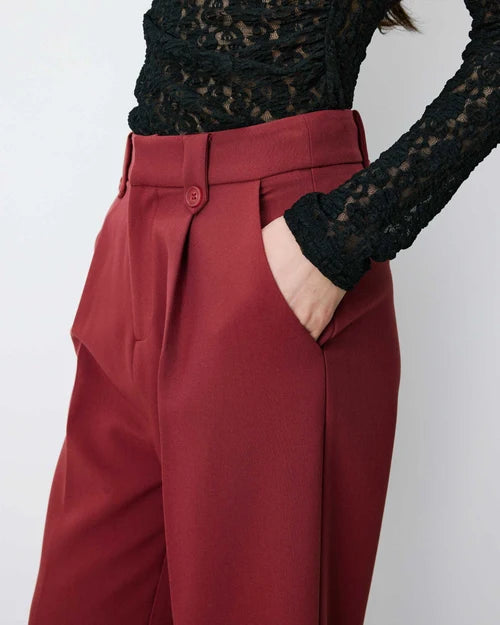 Pantalón Traje Terracota Nilay