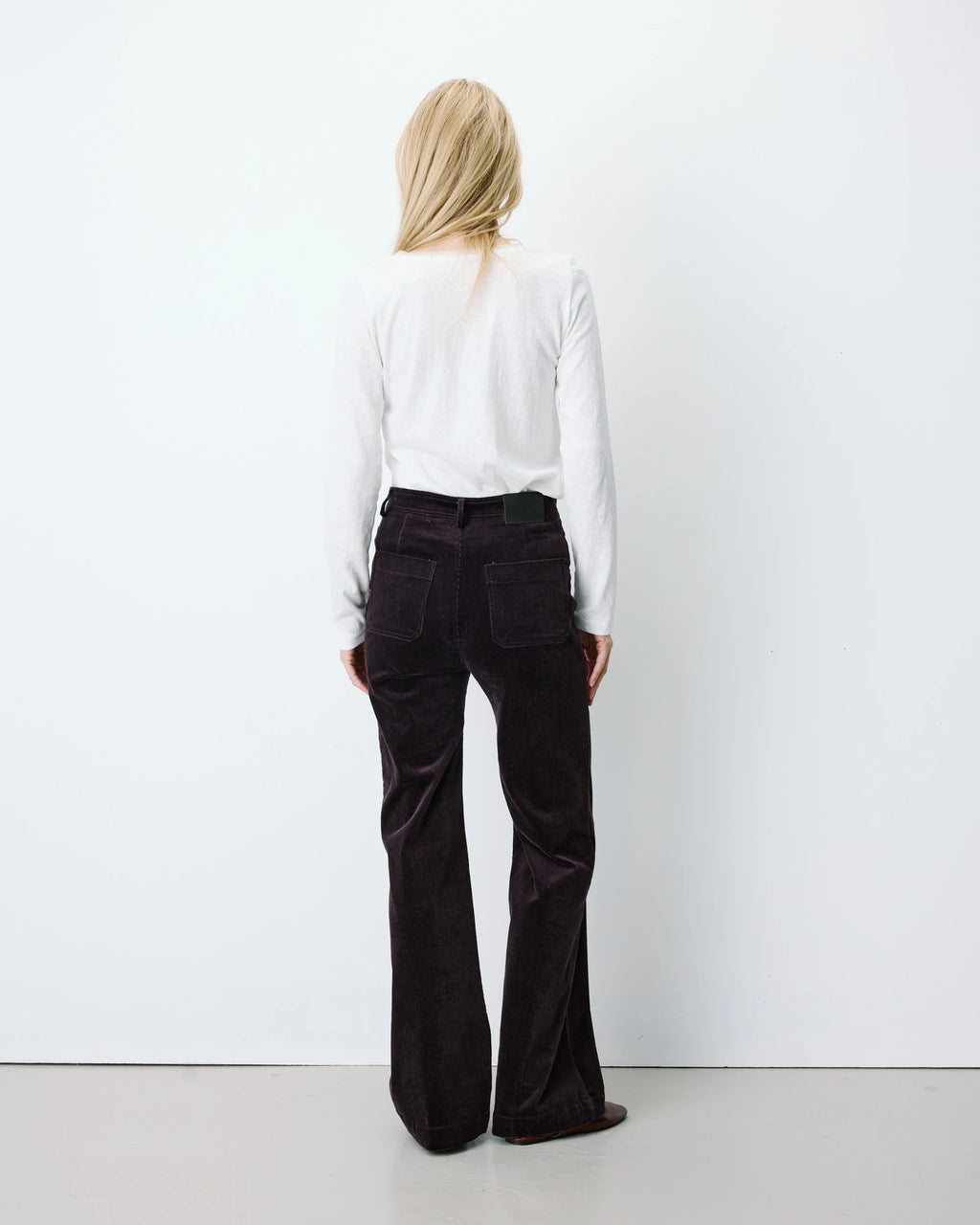 Pantalones Pana Alban Berenjena
