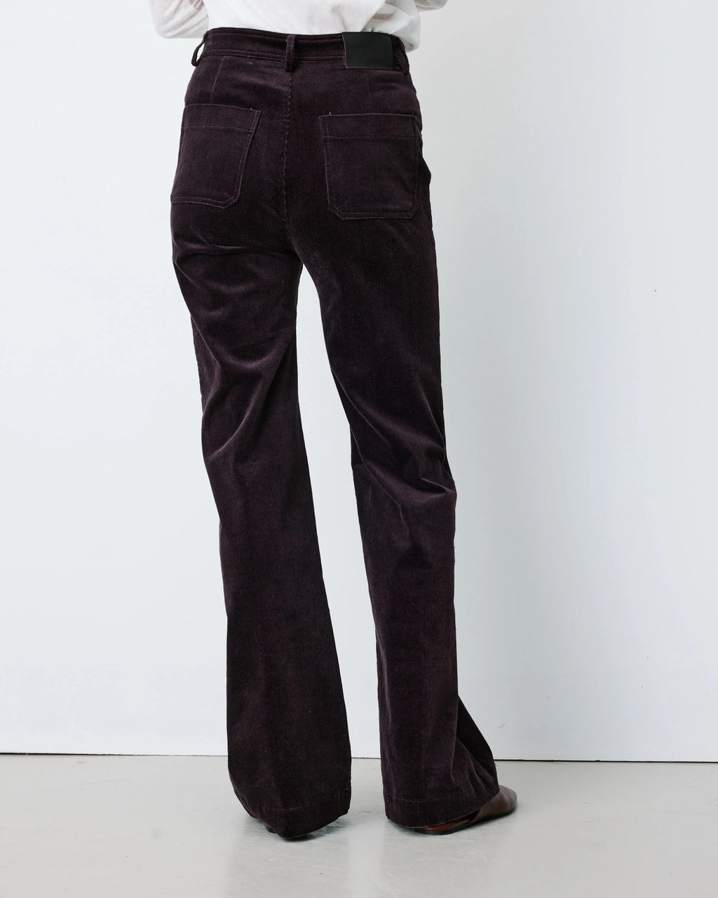 Pantalones Pana Alban Berenjena