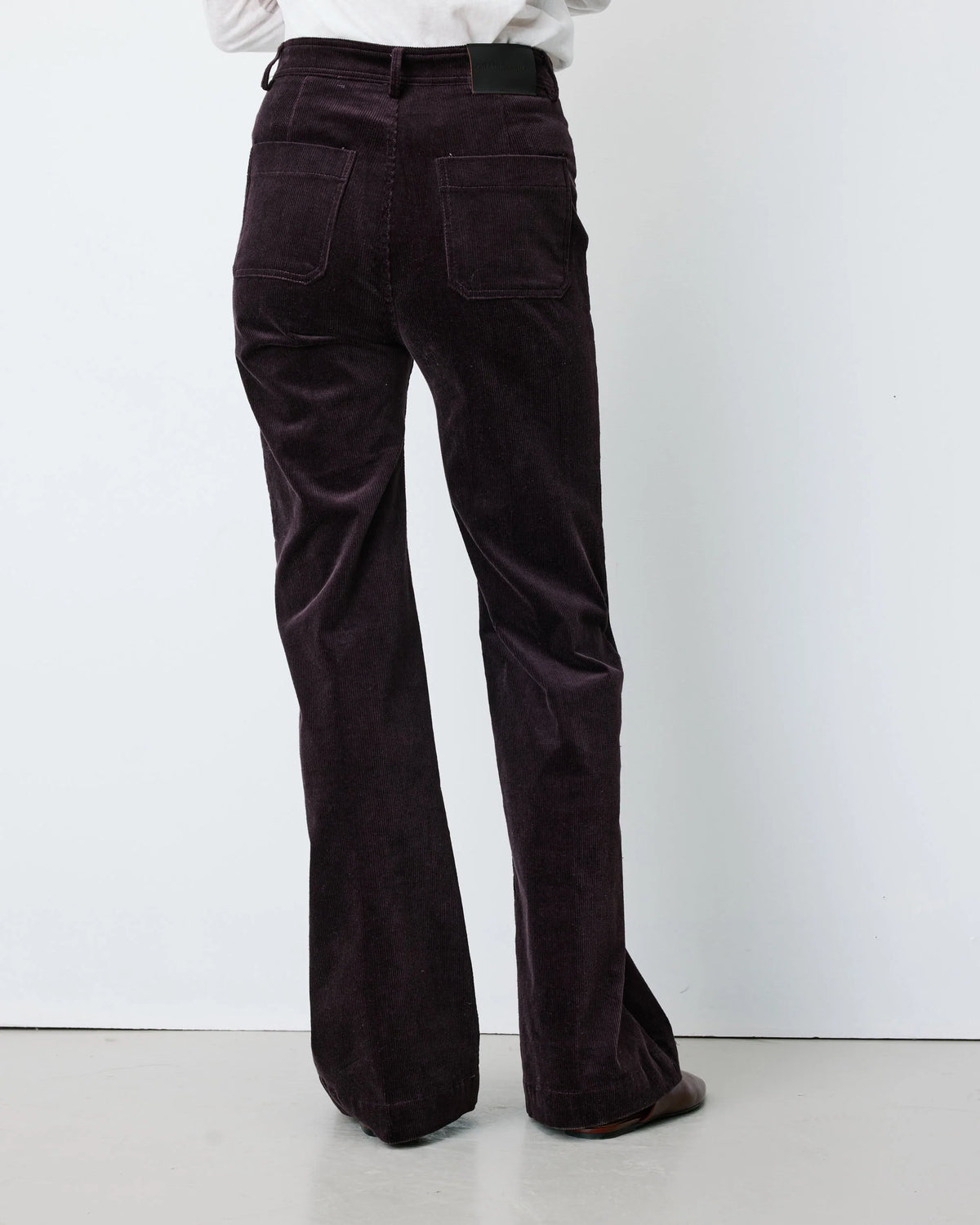 Pantalones Pana Alban Berenjena