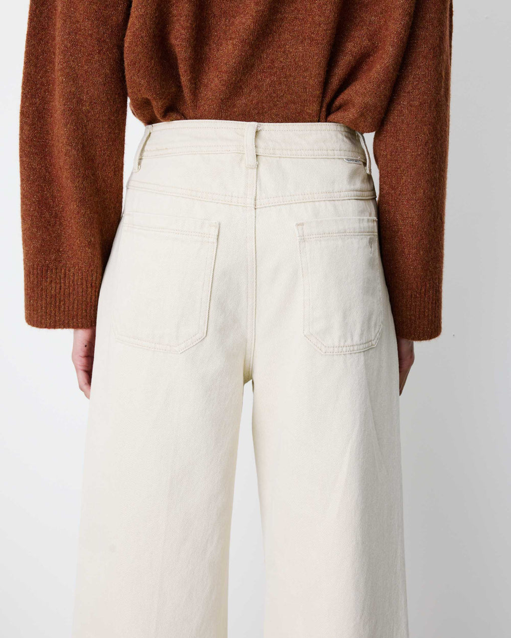 Vaquero Tiro Alto Beige Johan