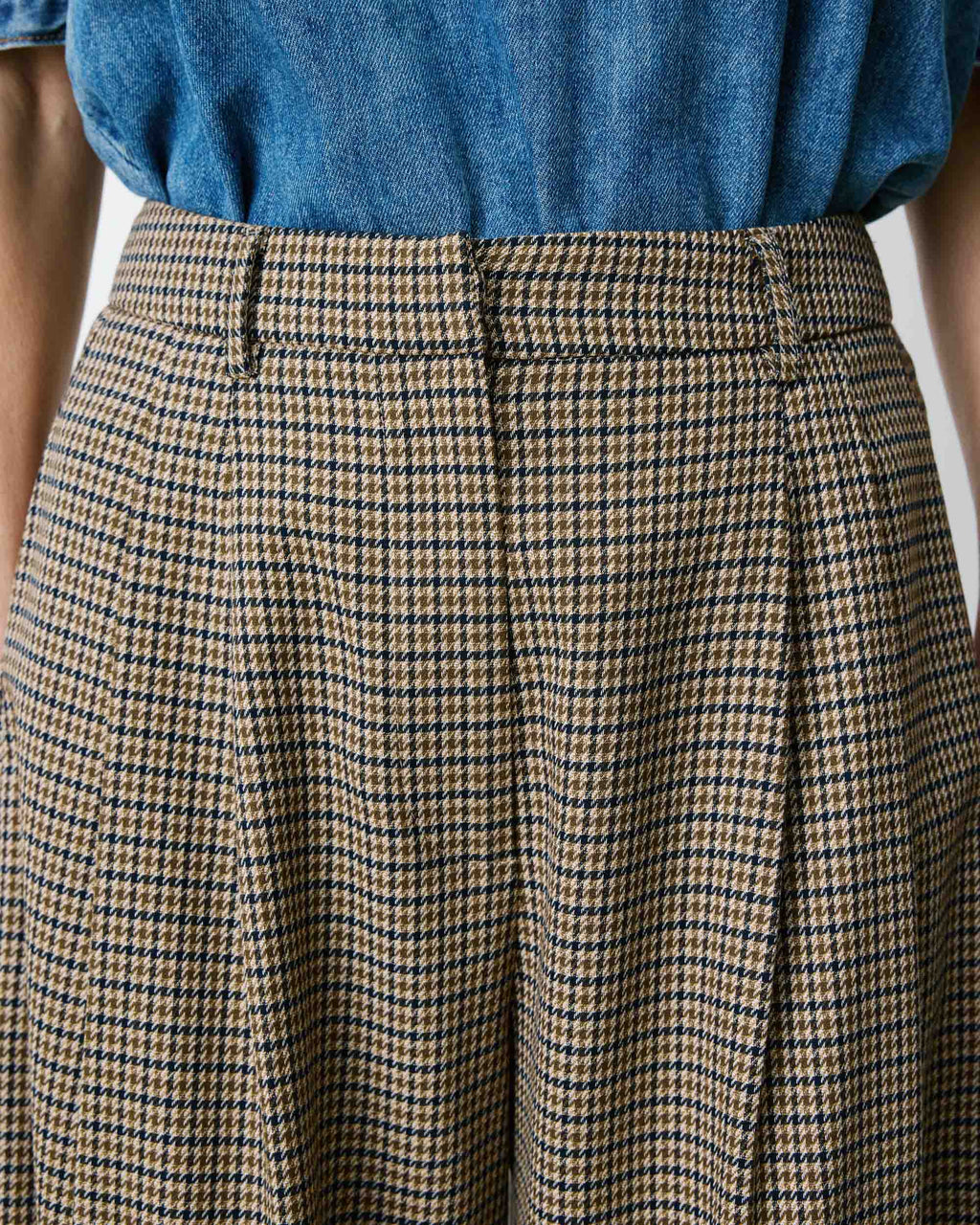 Pantalón Ancho Beige Ayen