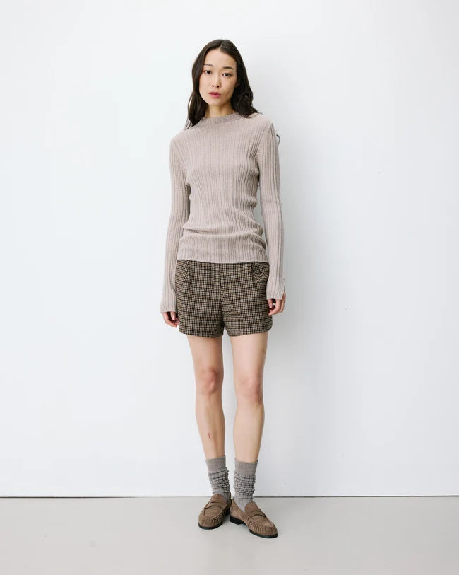 Jersey Cuello Aloe Mocha
