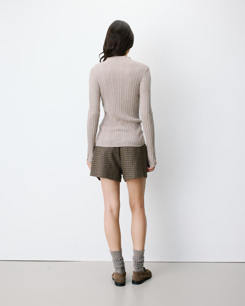 Jersey Cuello Aloe Mocha
