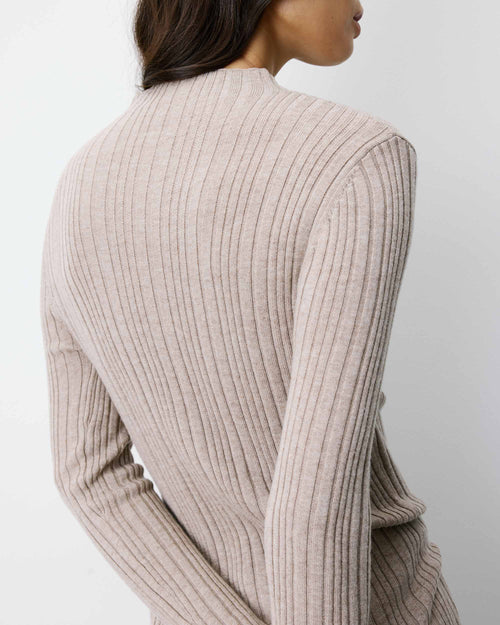 Jersey Cuello Aloe Mocha