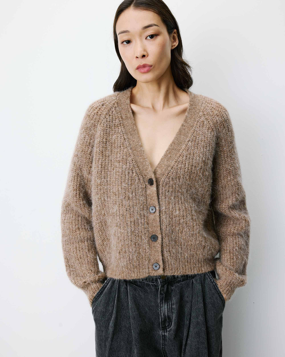 Cardigan Mocha Saluda