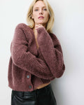 Cardigan Morado Saluda