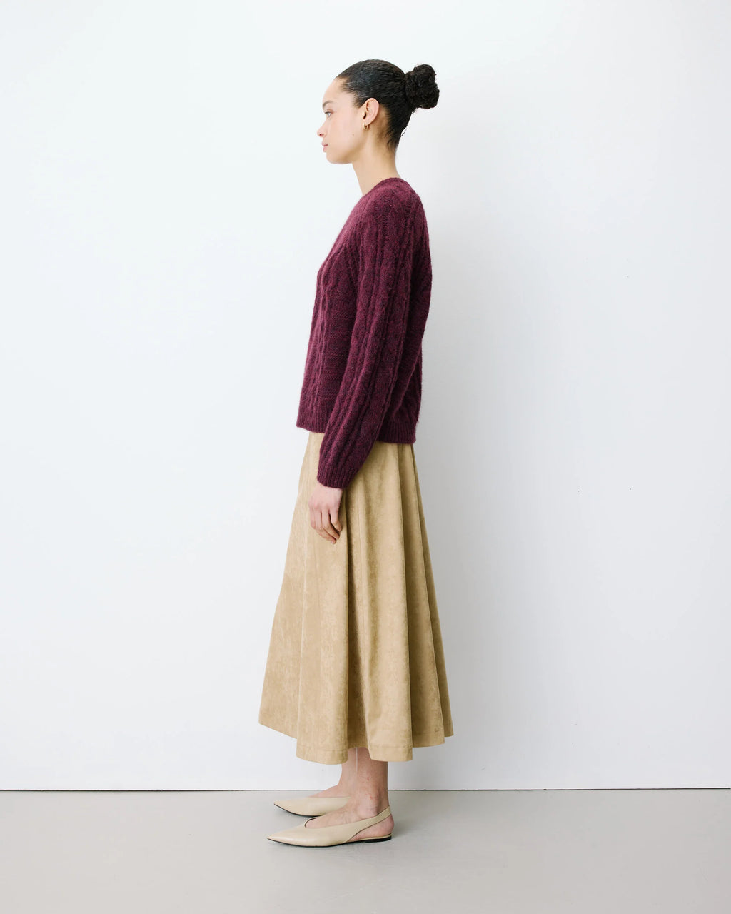 Jersey Oversized Amparo Granate