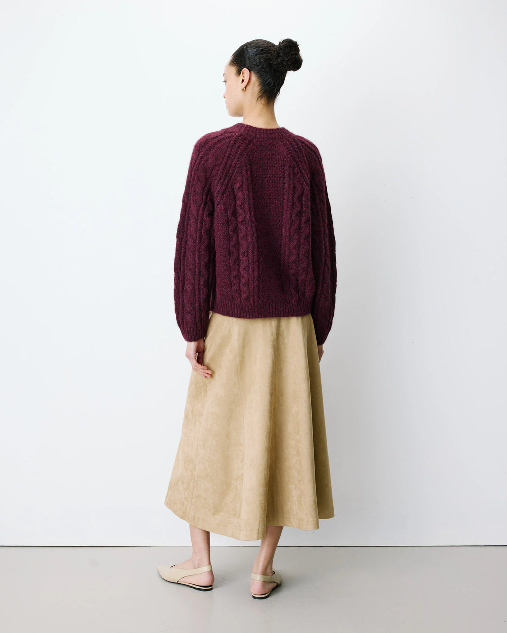 Jersey Oversized Amparo Granate