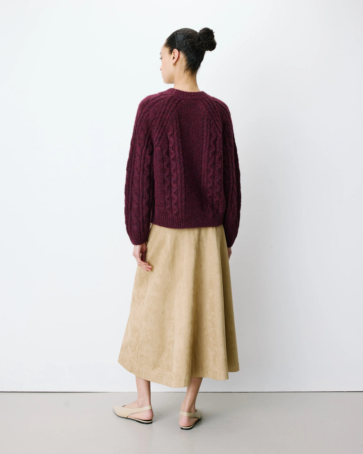 Jersey Oversized Amparo Granate