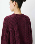 Jersey Oversized Amparo Granate
