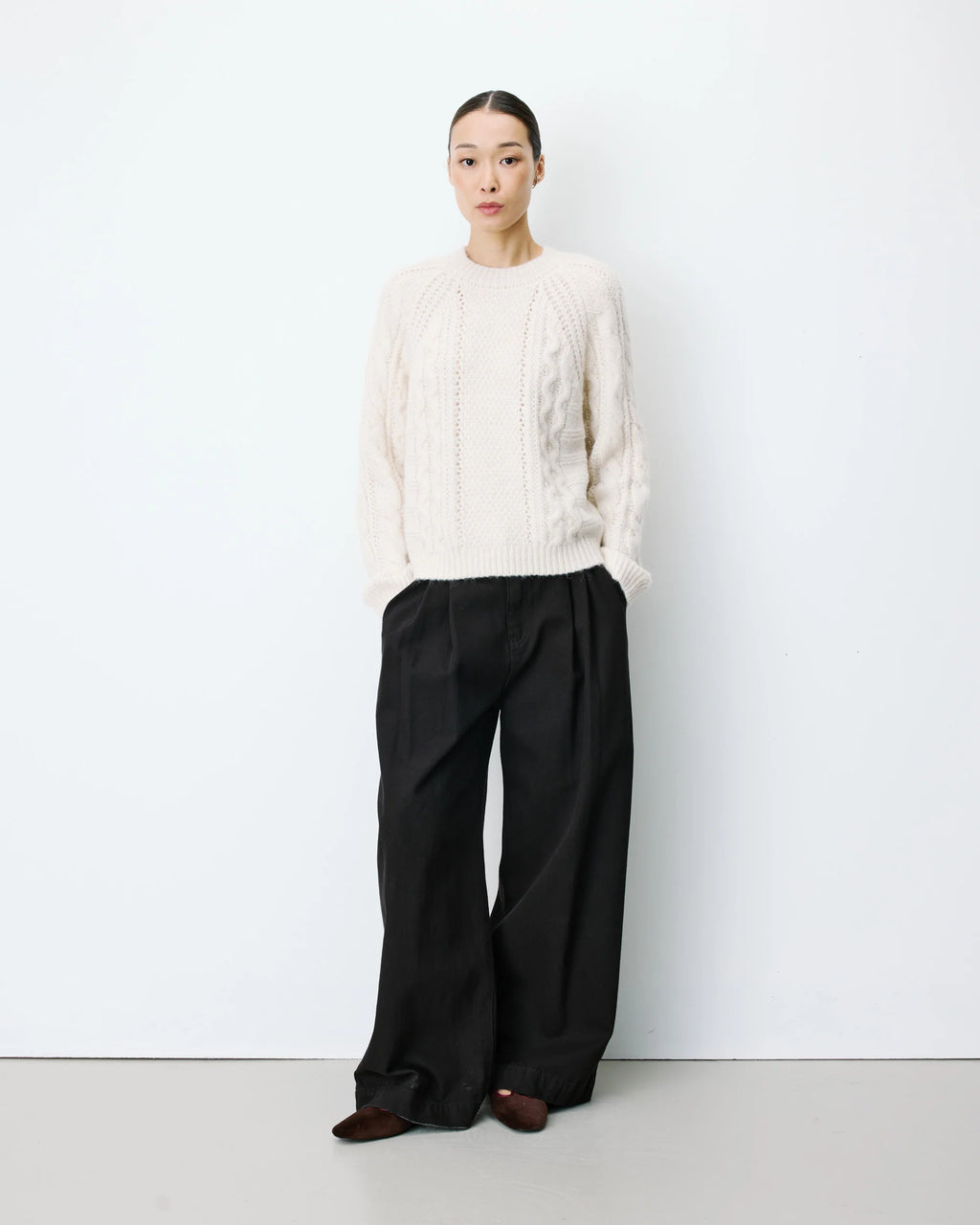 Jersey Oversized Amparo Crema
