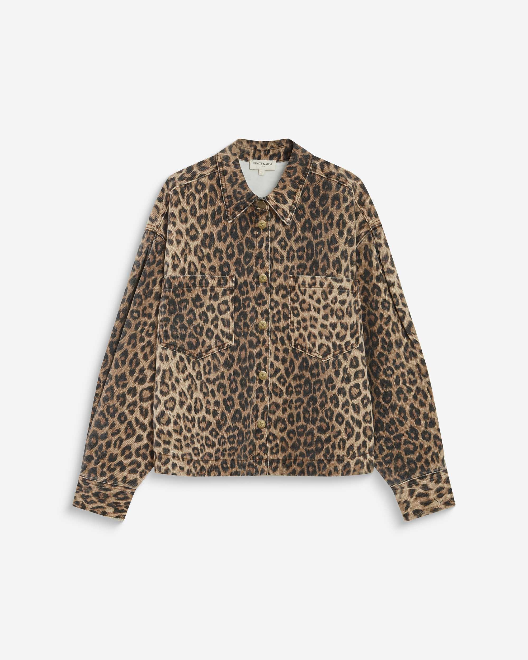 Cazadora Leopardo Adriana
