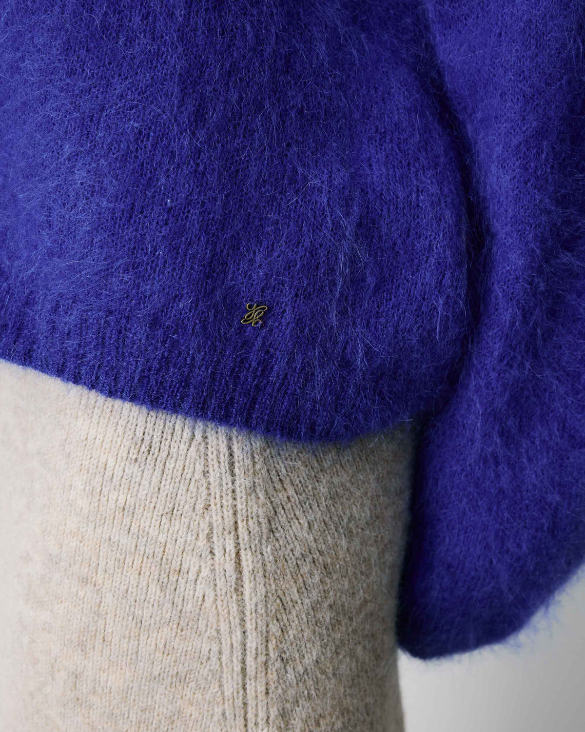 Jersey Punto Adorable Azul
