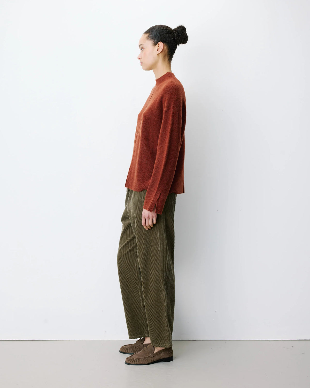 Jersey Cuello Alto Terracota Adelice