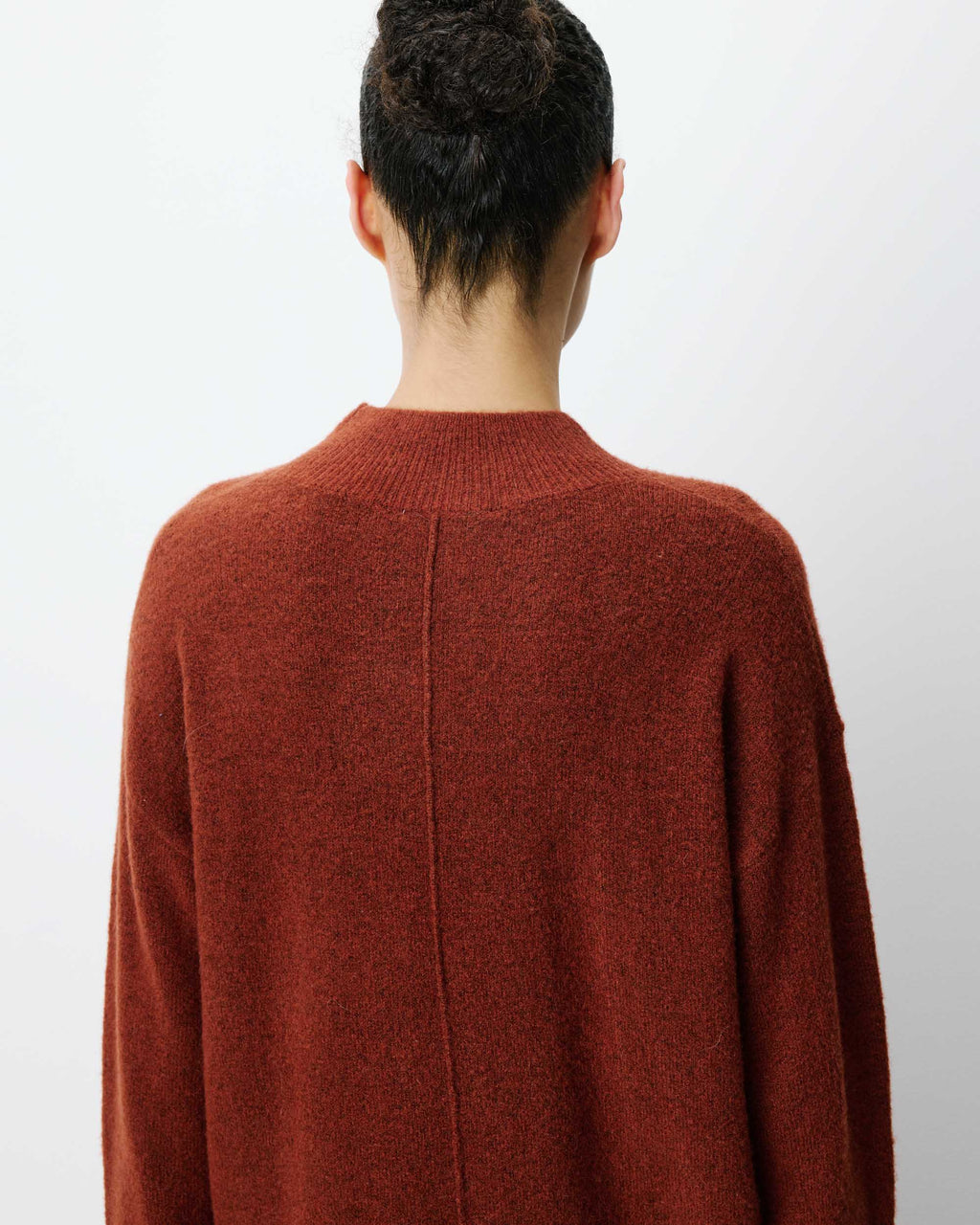 Jersey Cuello Alto Terracota Adelice