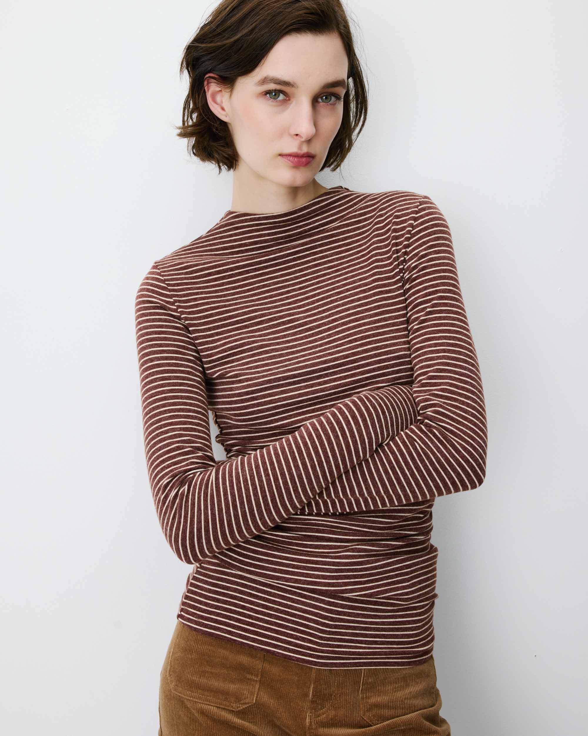 Camiseta Terracota Manga Larga Alaree