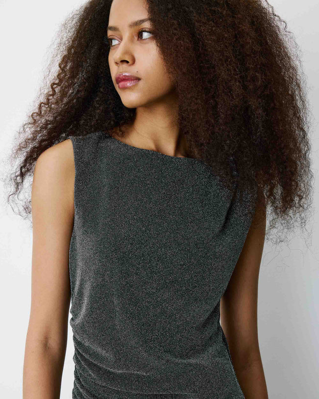 Vestido Brigitte Plateado
