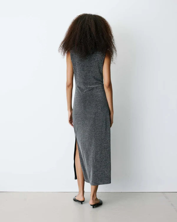 Vestido Brigitte Plateado
