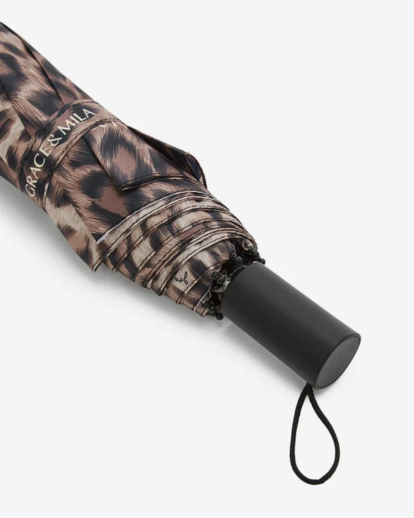 Paraguas Plegable Leopardo