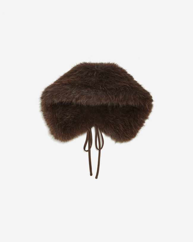 Cuello Pelo Baron Chocolate