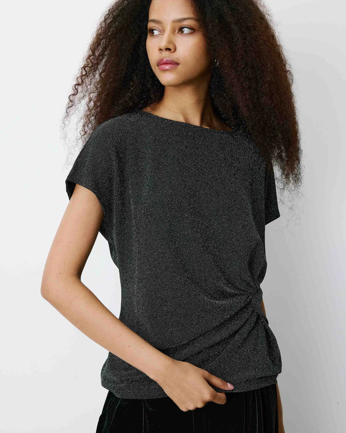 Camiseta Baly Plateada