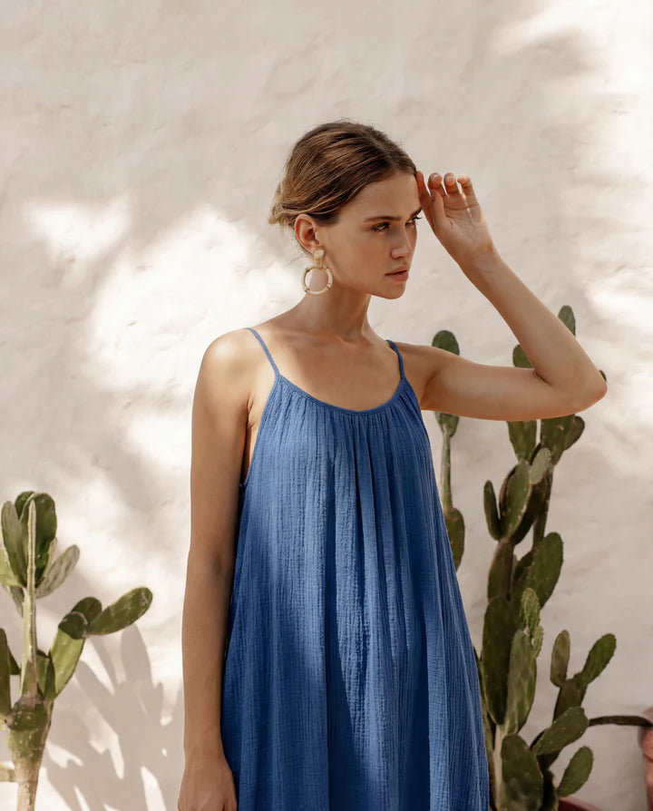 Vestido Hailey Azul