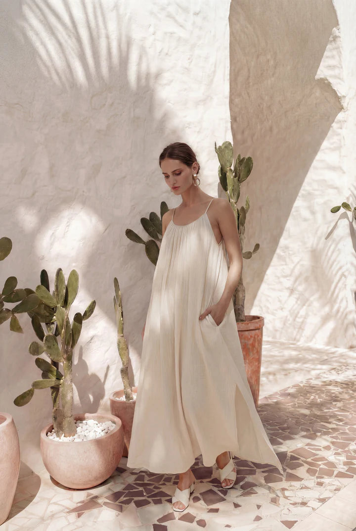 Vestido Hailey Crema