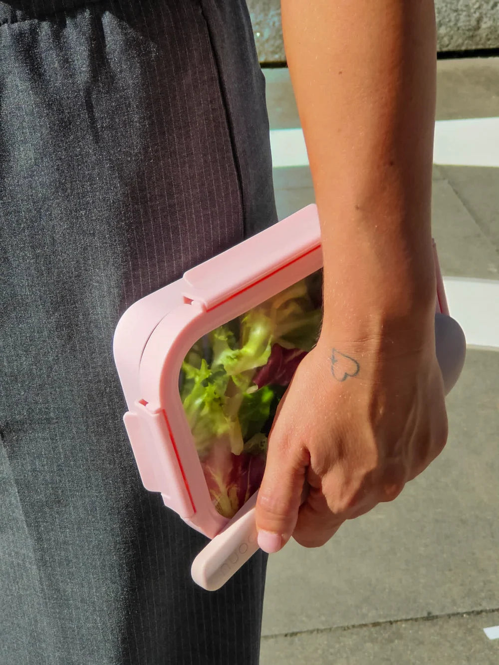 Tupper Nuoc - Kaia 640ml Rosa