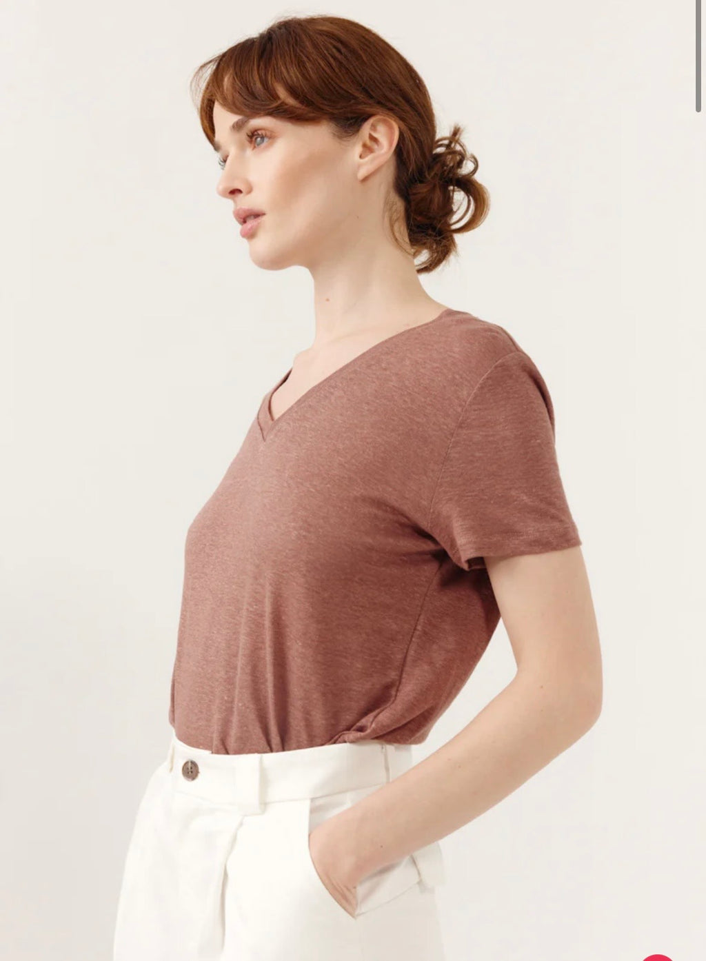 Camiseta Darla Marrón