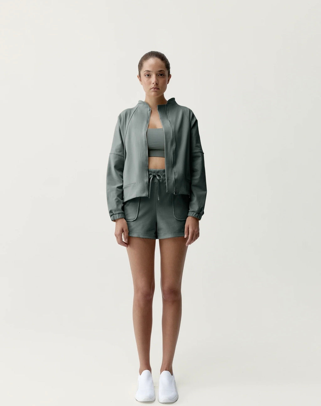 Chaqueta Leila Cucumber