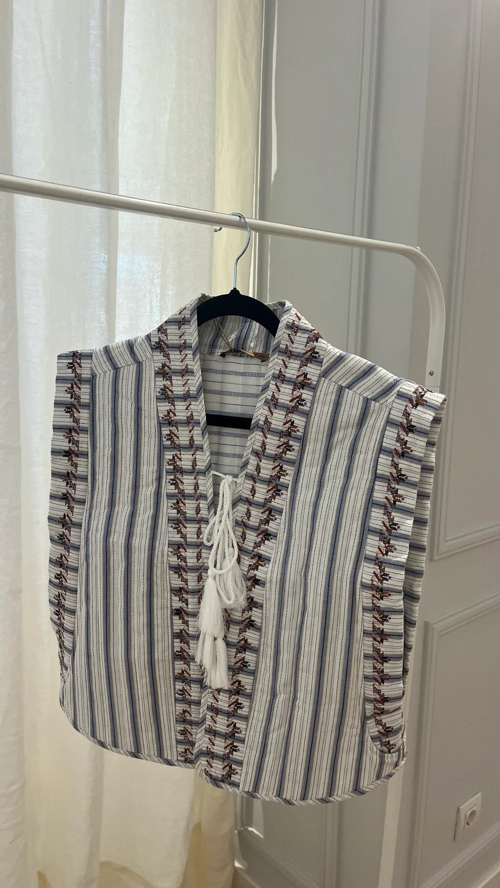 Chaleco Boho Stripes
