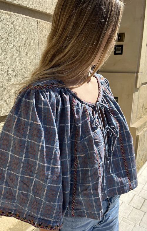 Blusa Colline Azul