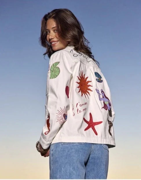 Cazadora Nauline Estampada