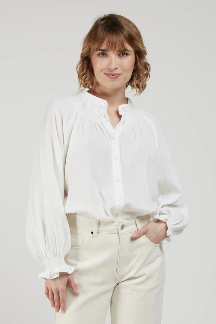 Blusa India Blanco