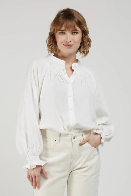 Blusa India Blanco