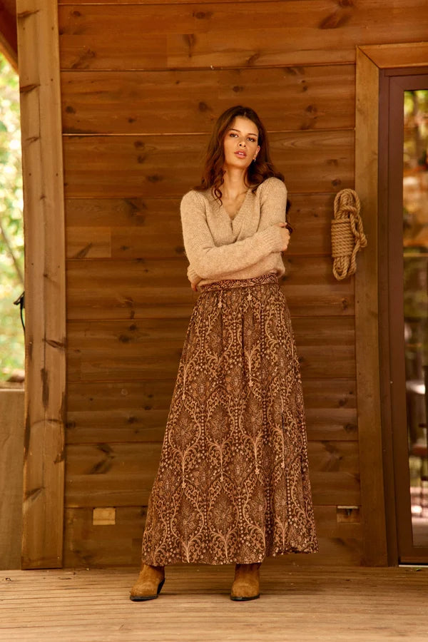 Falda Larga Boho Jelly