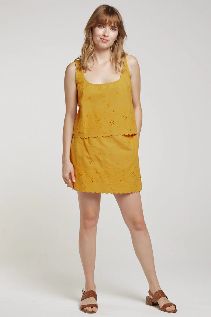 Falda Josee Amarillo