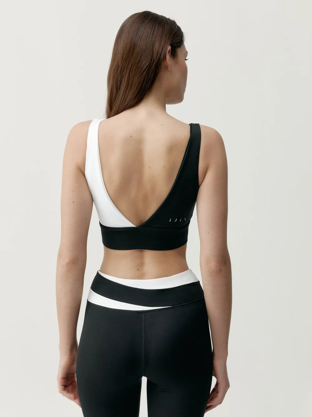 Top Kate Blanco/Negro